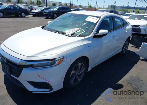 2020 Honda Insight Ex from USA, damaged, VIN 19XZE4F54LE003451
